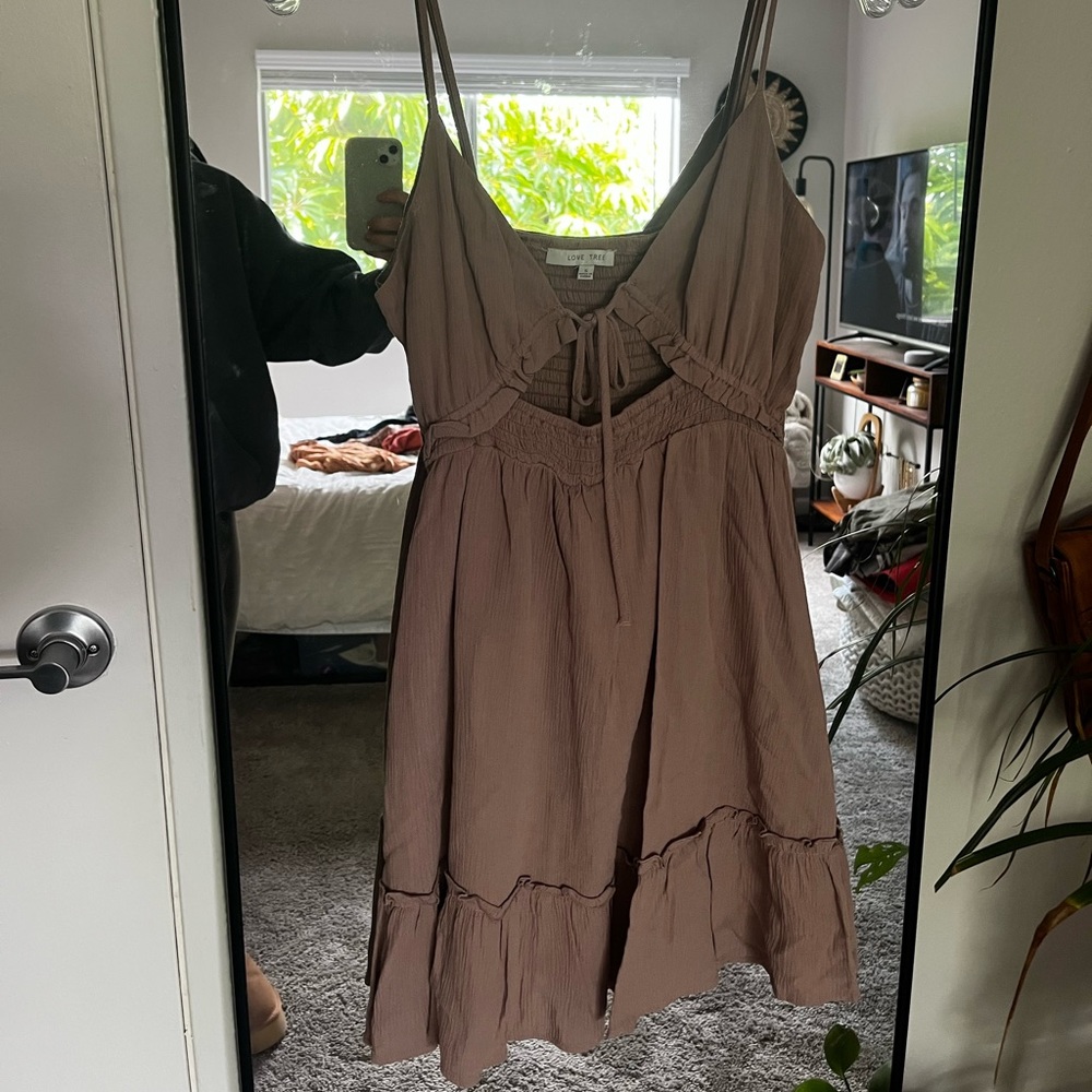Love Tree Blush colored Dress (Perfect Condition)